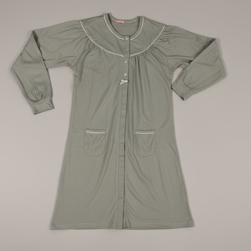 Camicia da notte in Jersey di cotone Grigio Perla IRGE - Taglia L/XL