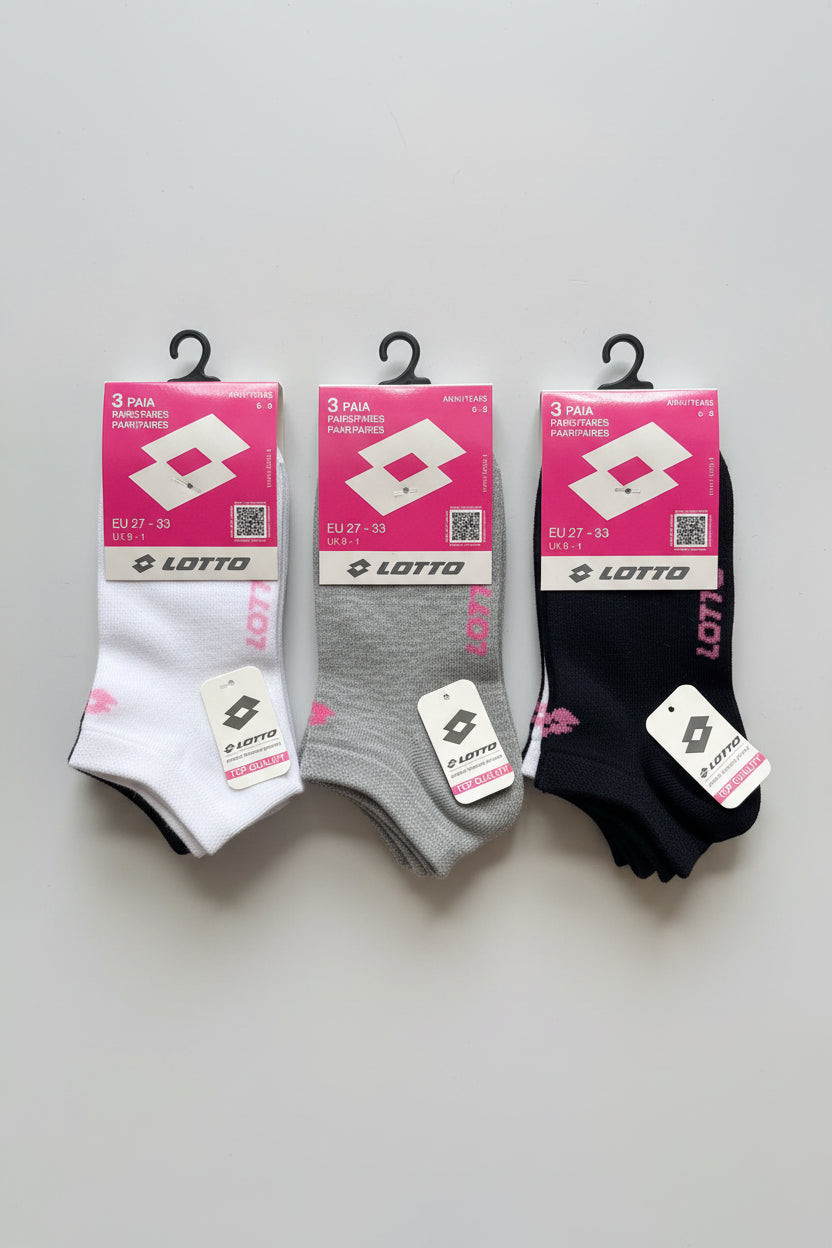 Tripack Calze Spugna Bimba 27 - 33 (6 - 8 anni) LOTTO