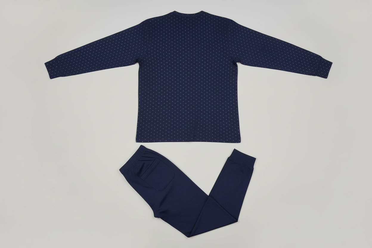 Pigiama Uomo Calibrato Interlock Cotone IRGE - Taglia 3XL