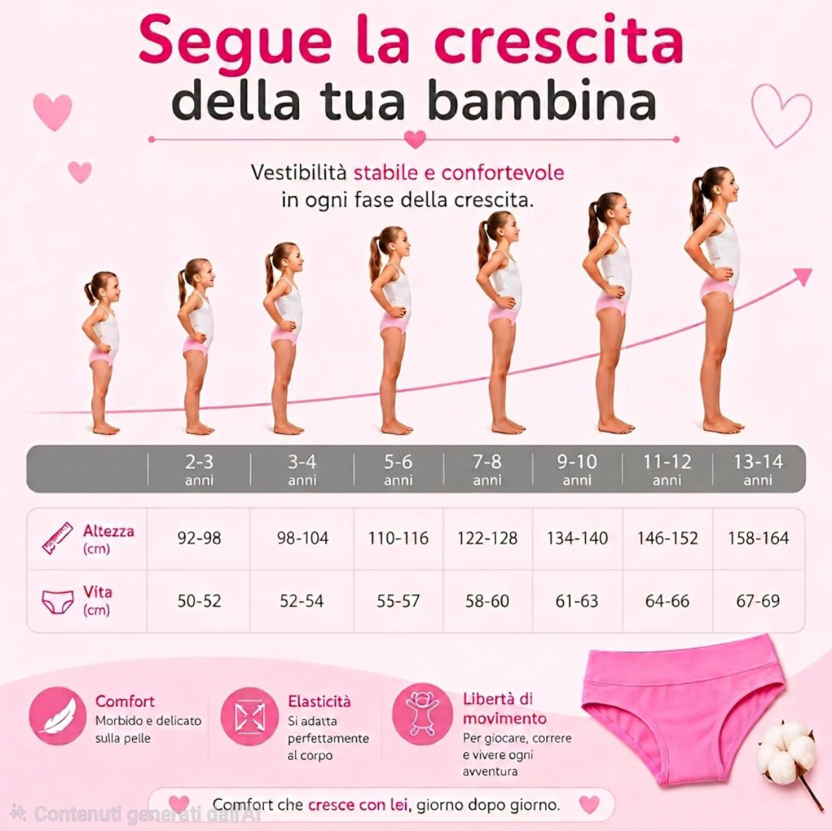 Slip Bambina e Ragazza ELLEPI