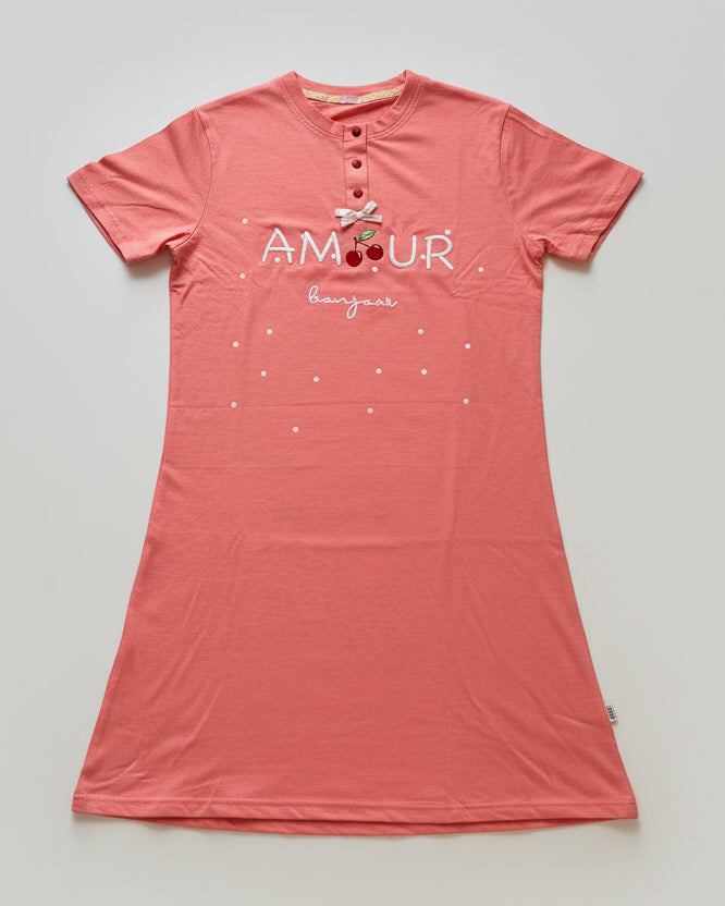 Camicia da notte in jersey manica corta IRGE