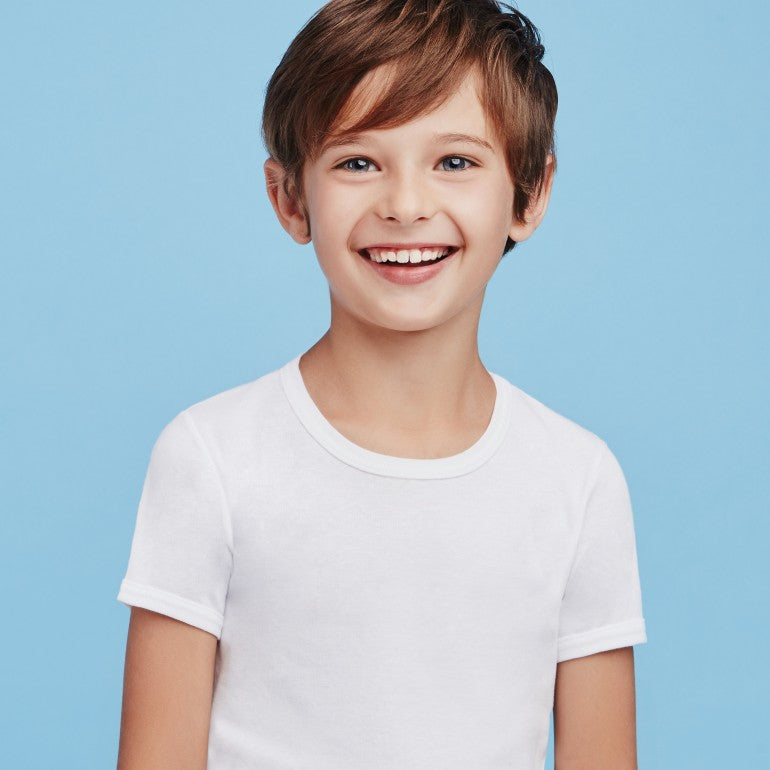 T-Shirt Mezza Manica Cotone Bambino BA645 ELLEPI