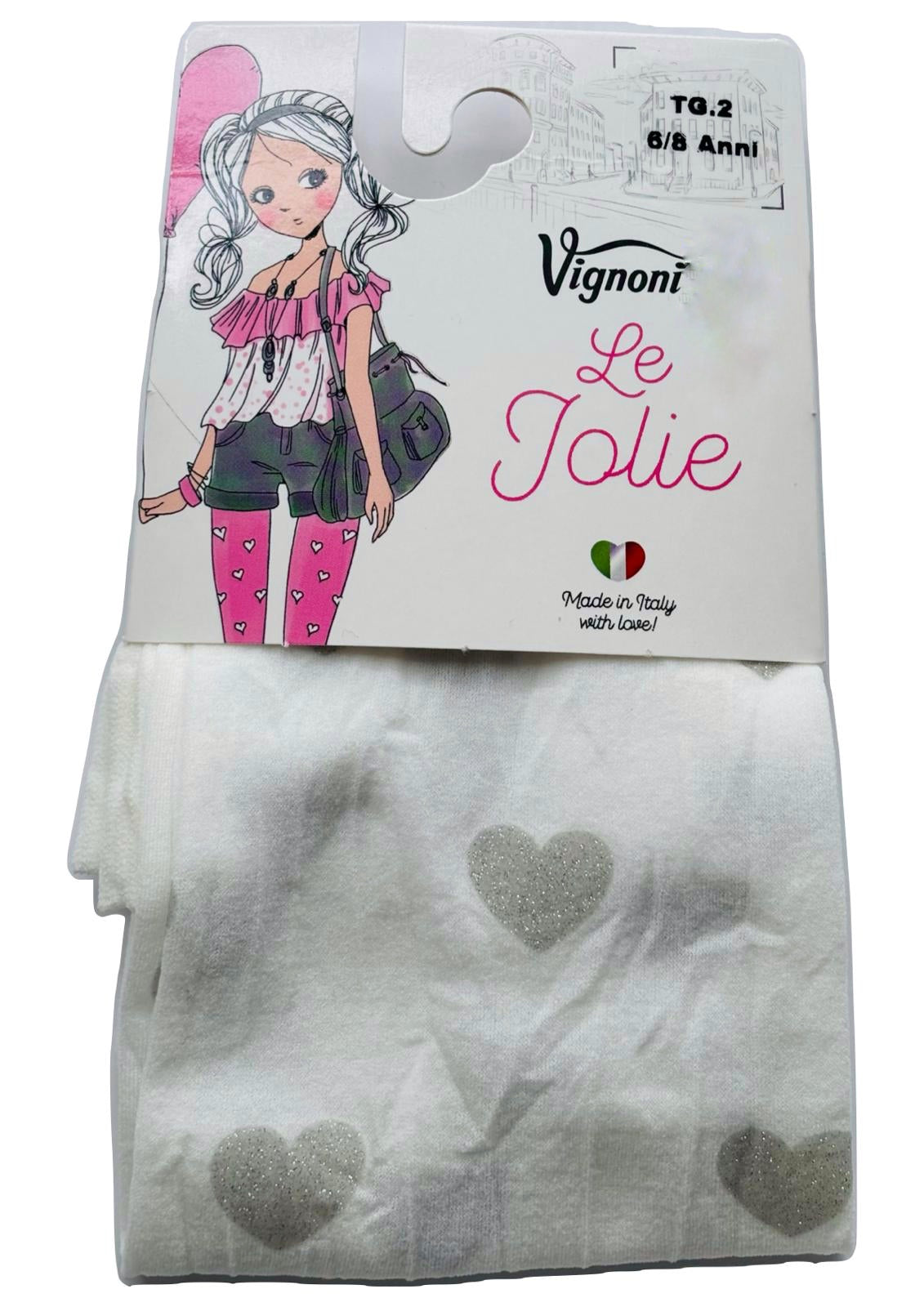 Collant bambina stampati “Le Jolie” VIGNONI