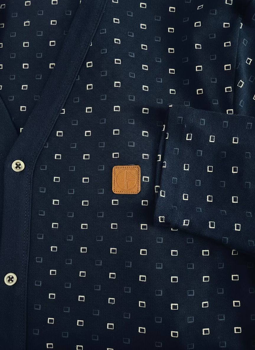 Pigiama Uomo Interlock aperto NAZARENO GABRIELLI