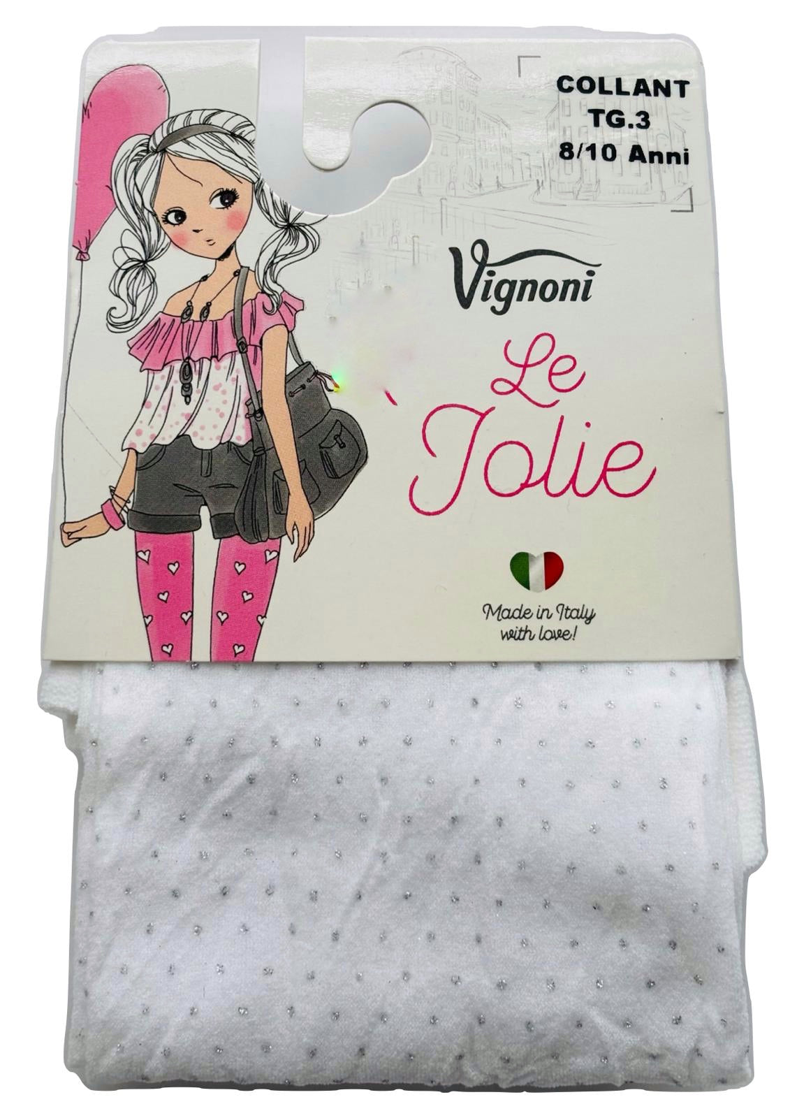 Collant bambina stampati “Le Jolie” VIGNONI