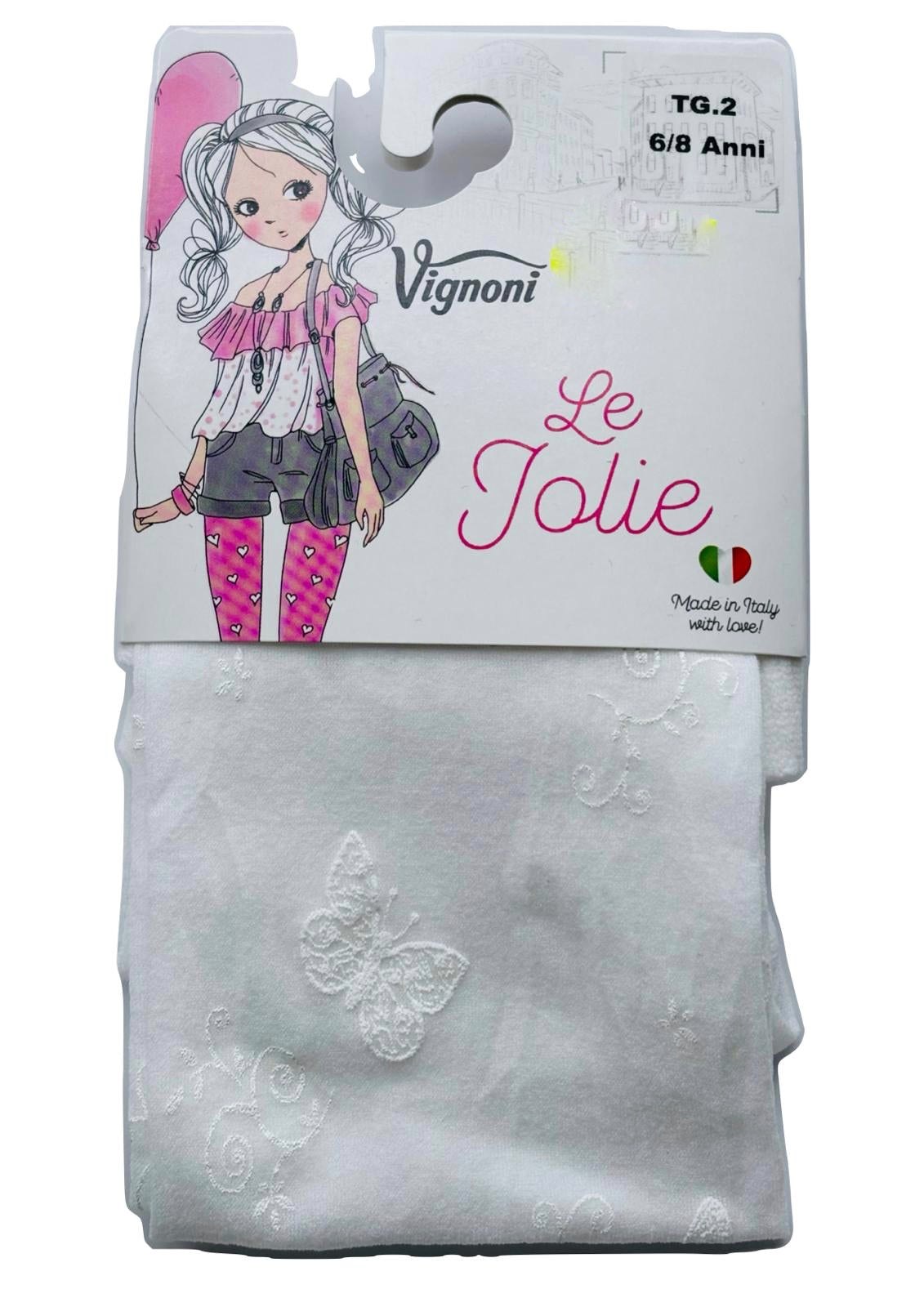 Collant bambina stampati “Le Jolie” VIGNONI
