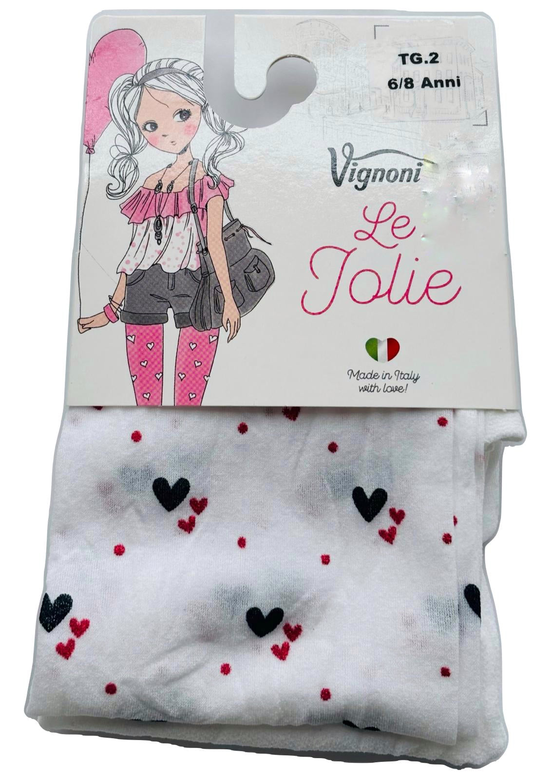 Collant bambina stampati “Le Jolie” VIGNONI