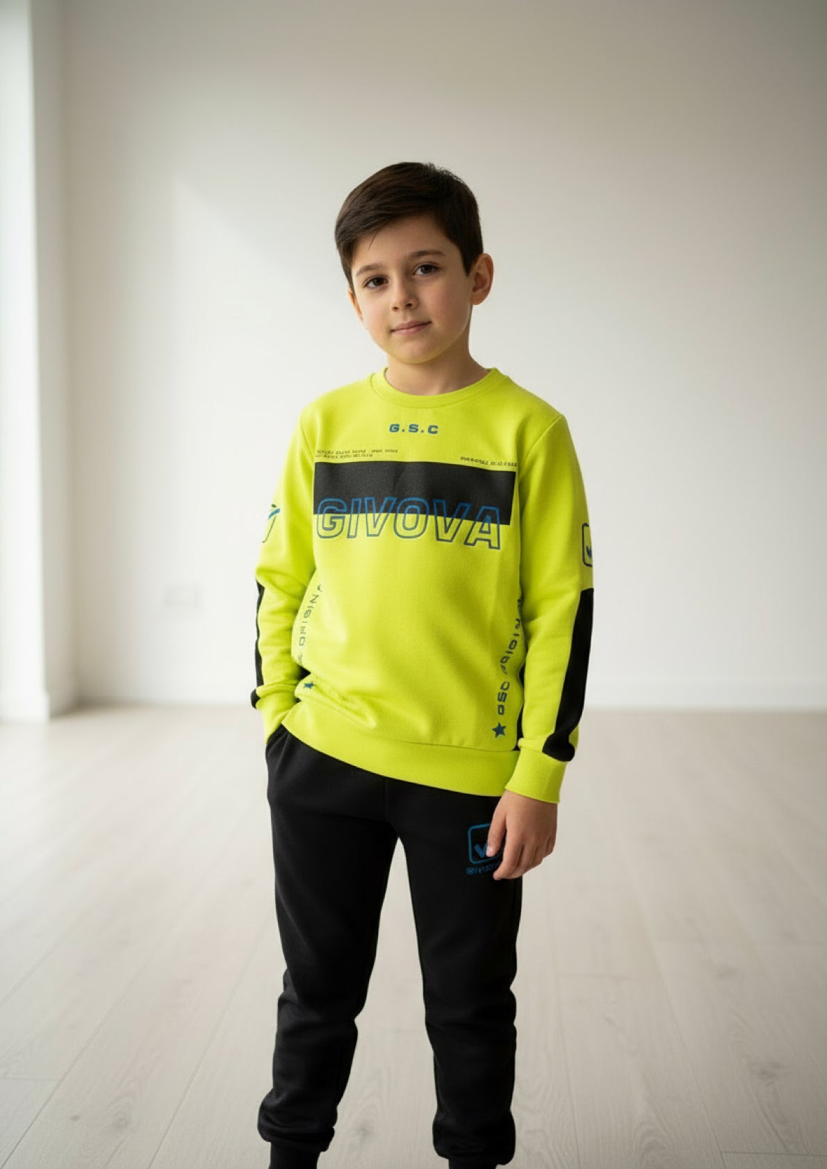 Tuta Bambino in felpa di cotone GIVOVA - Taglia 6 anni