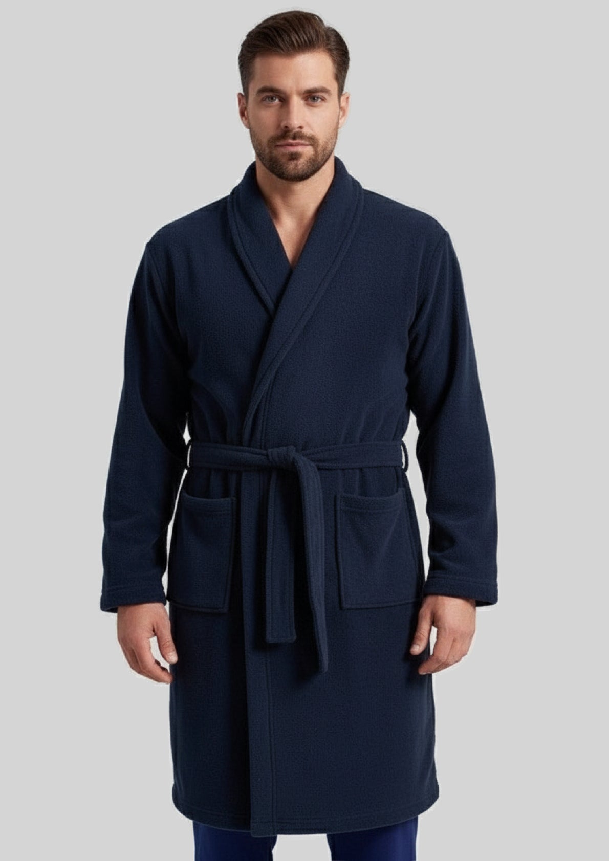 Vestaglia Uomo Pile Blu Navy IRGE