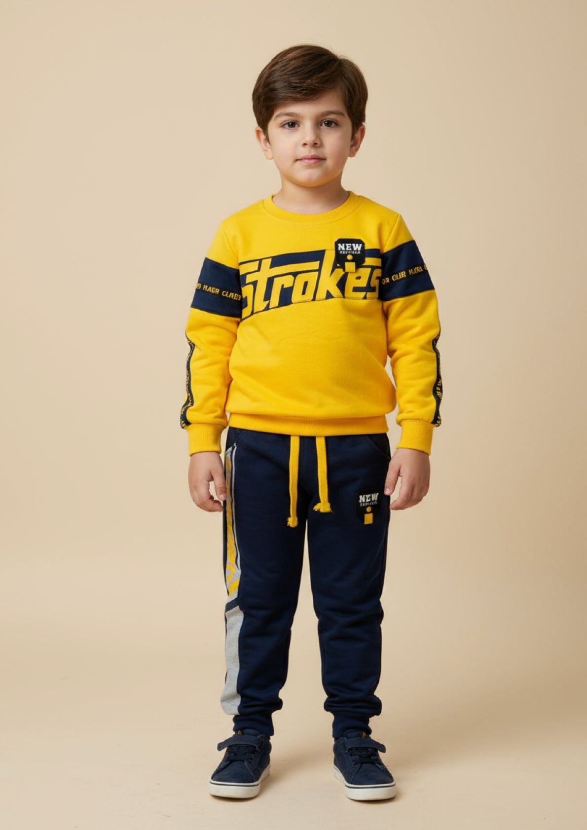 Tuta bambino in cotone garzato LAST STAR -Taglia 3 anni