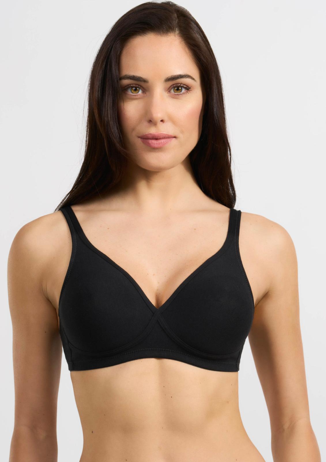Reggiseno in cotone elasticizzato con coppe preformate 2177 SPIMAN