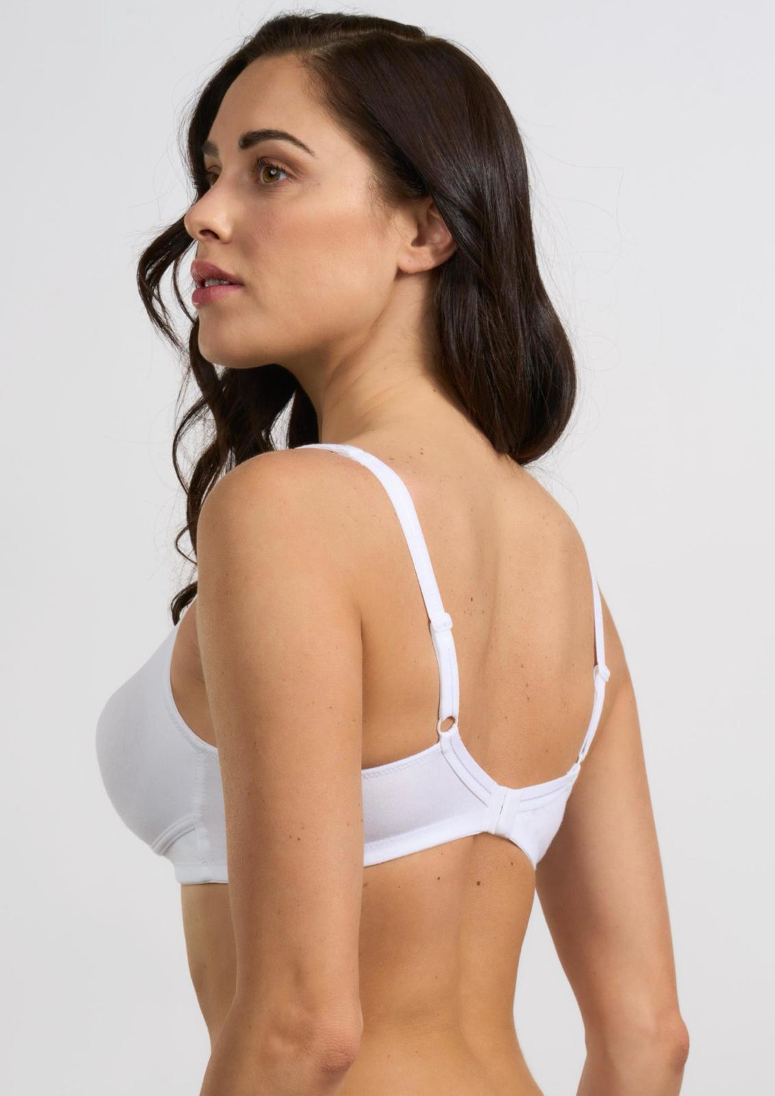 Reggiseno in cotone elasticizzato con coppe preformate 2177 SPIMAN