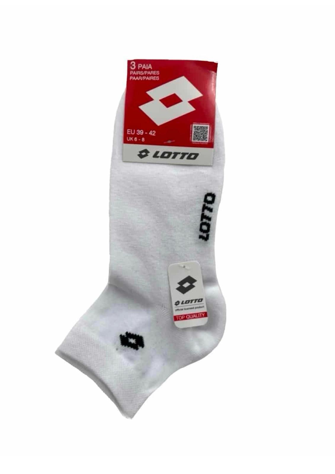 Tripack Calza corta unisex Gila LOTTO