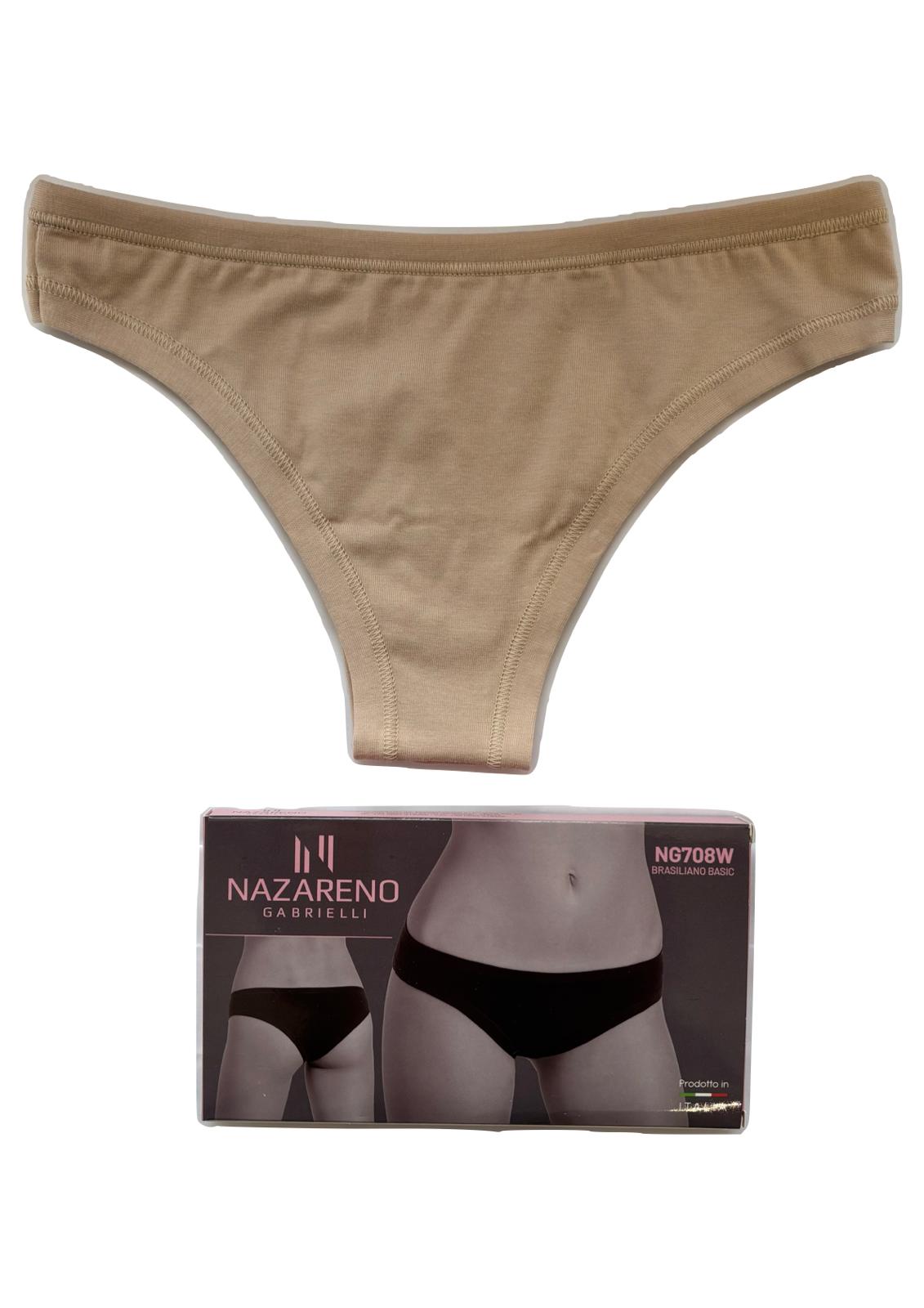 Slip brasiliana donna in cotone NAZARENO GABRIELLI