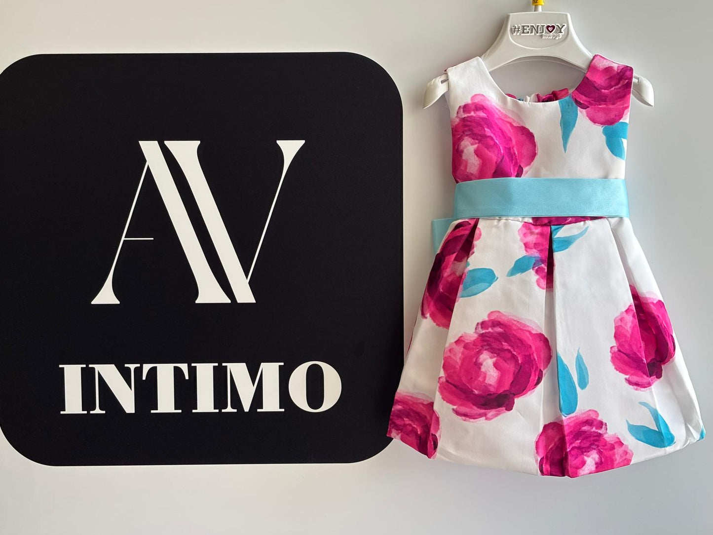 Abito Neonata da Cerimonia smanicato ENJOY