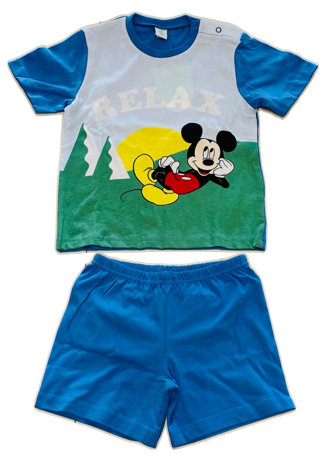 Pigiama Bambino Mickey Mouse “Relax” Disney ELLEPI