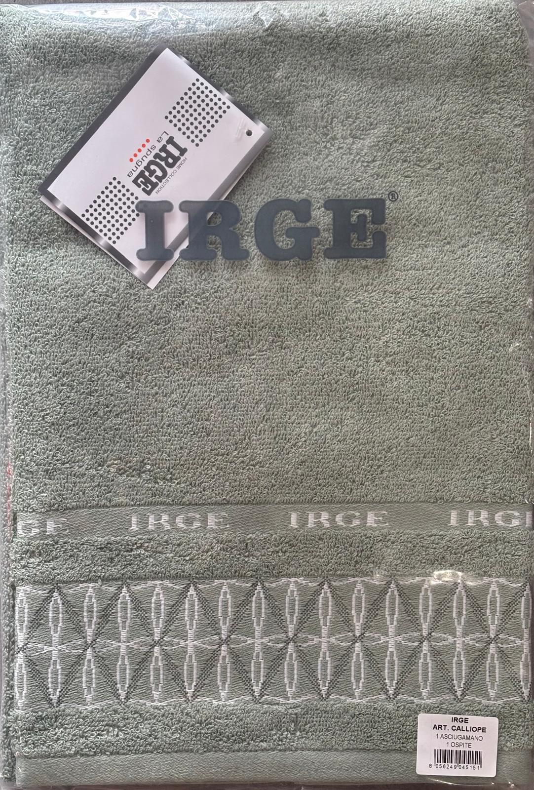 Coppia di asciugamani 1+1 Cotone IRGE
