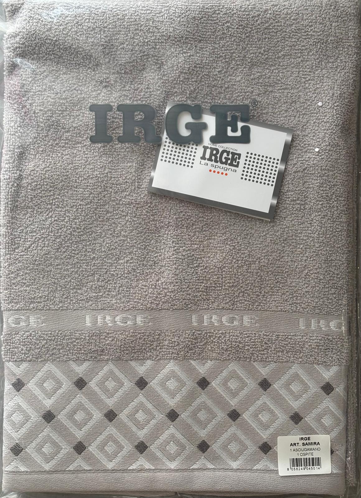 Coppia di asciugamani 1+1 Cotone IRGE