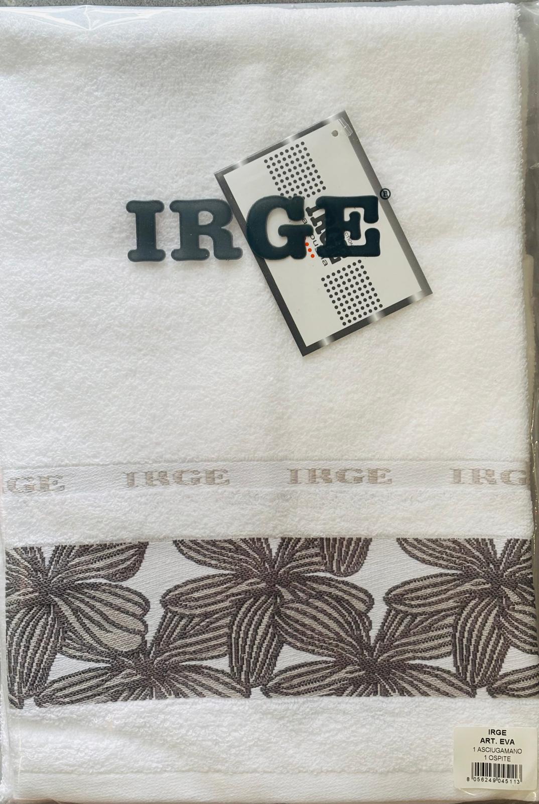 Coppia di asciugamani 1+1 Cotone IRGE