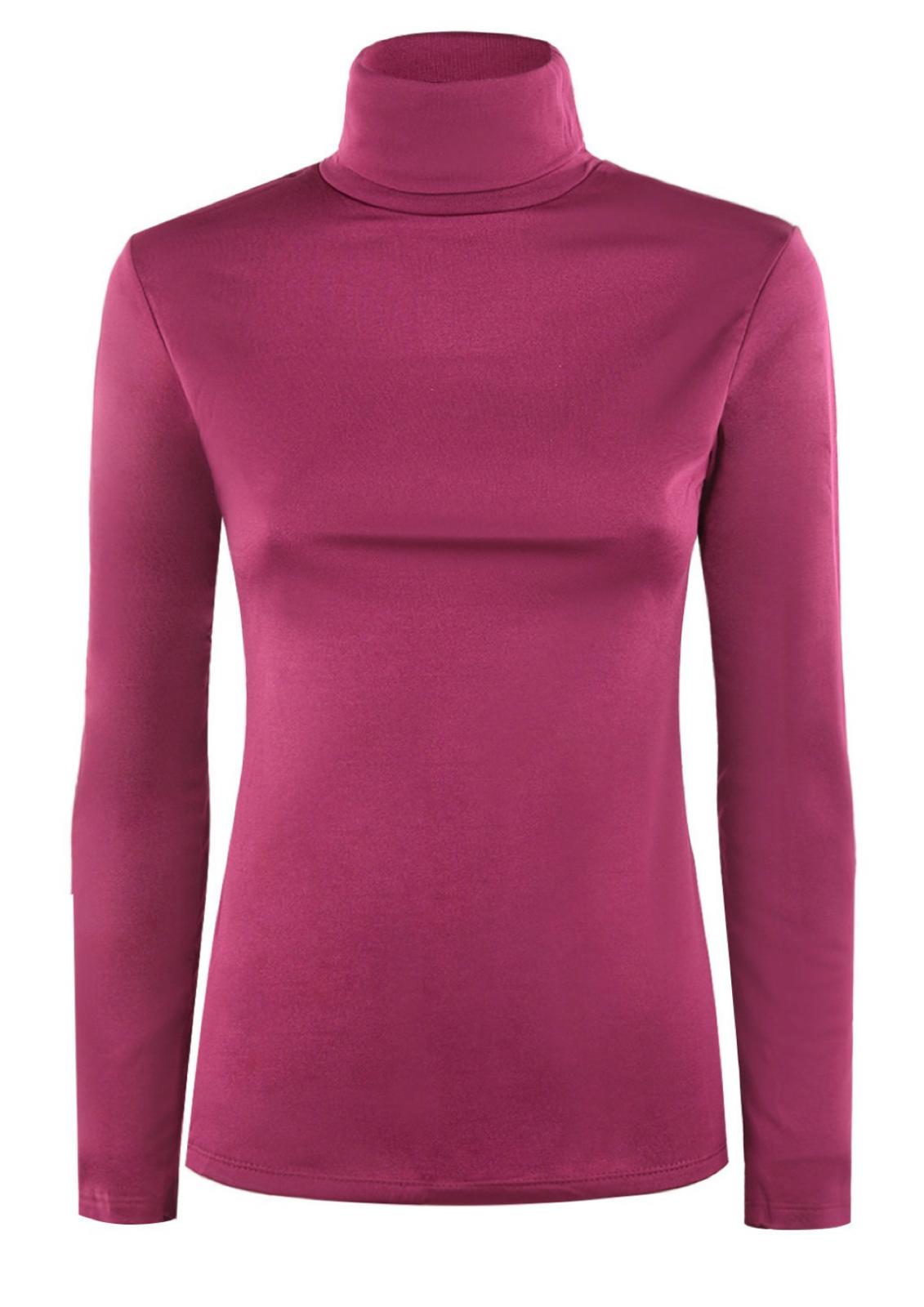 Maglia termica micropile dolcevita GLADYS