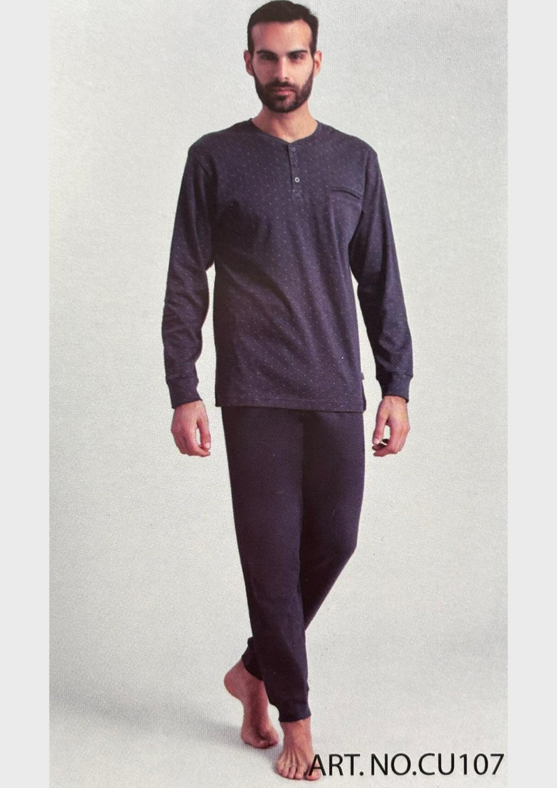 Pigiama Uomo Calibrato Interlock Cotone IRGE - Taglia 3XL