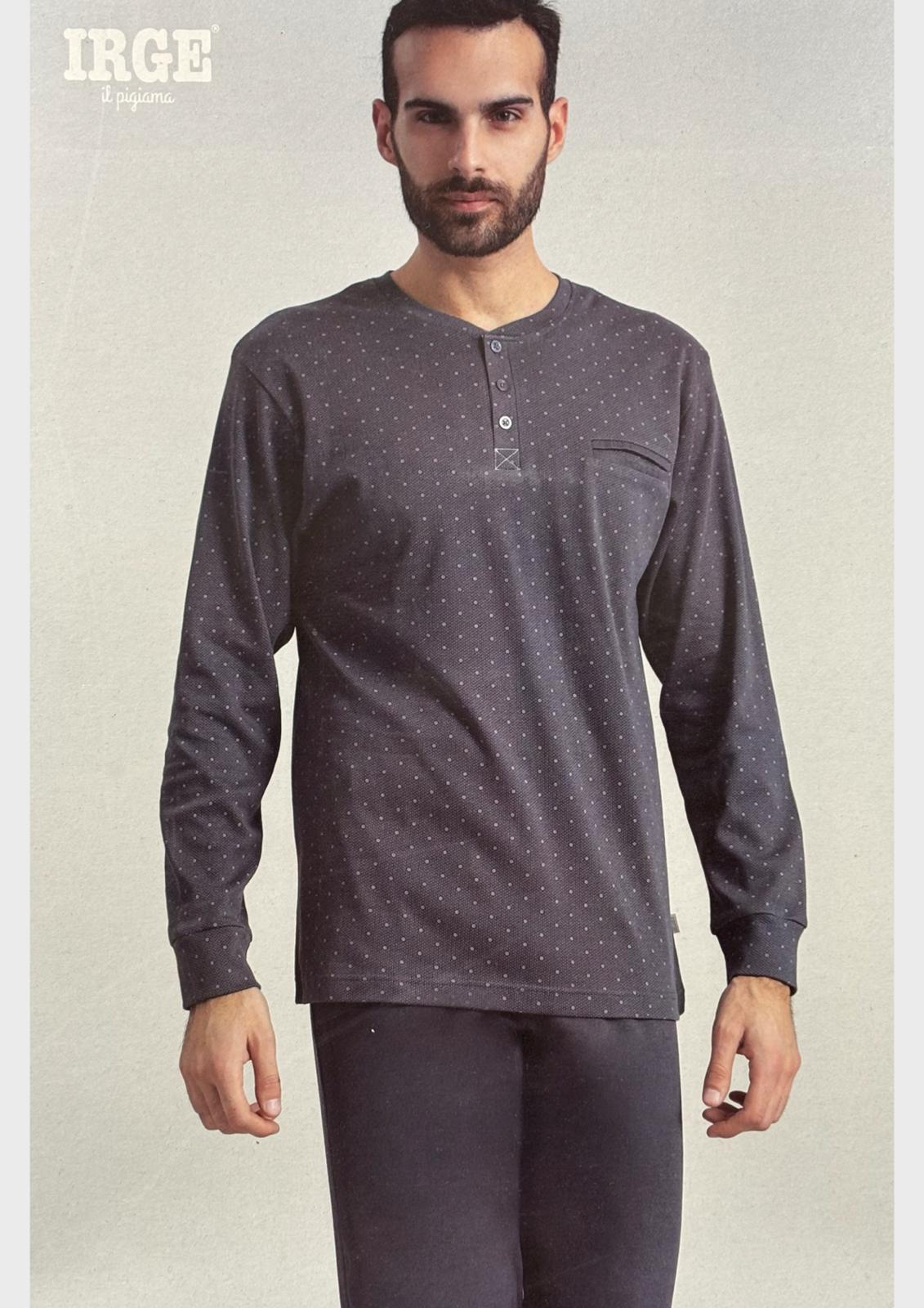 Pigiama Uomo Calibrato Interlock Cotone IRGE - Taglia 3XL