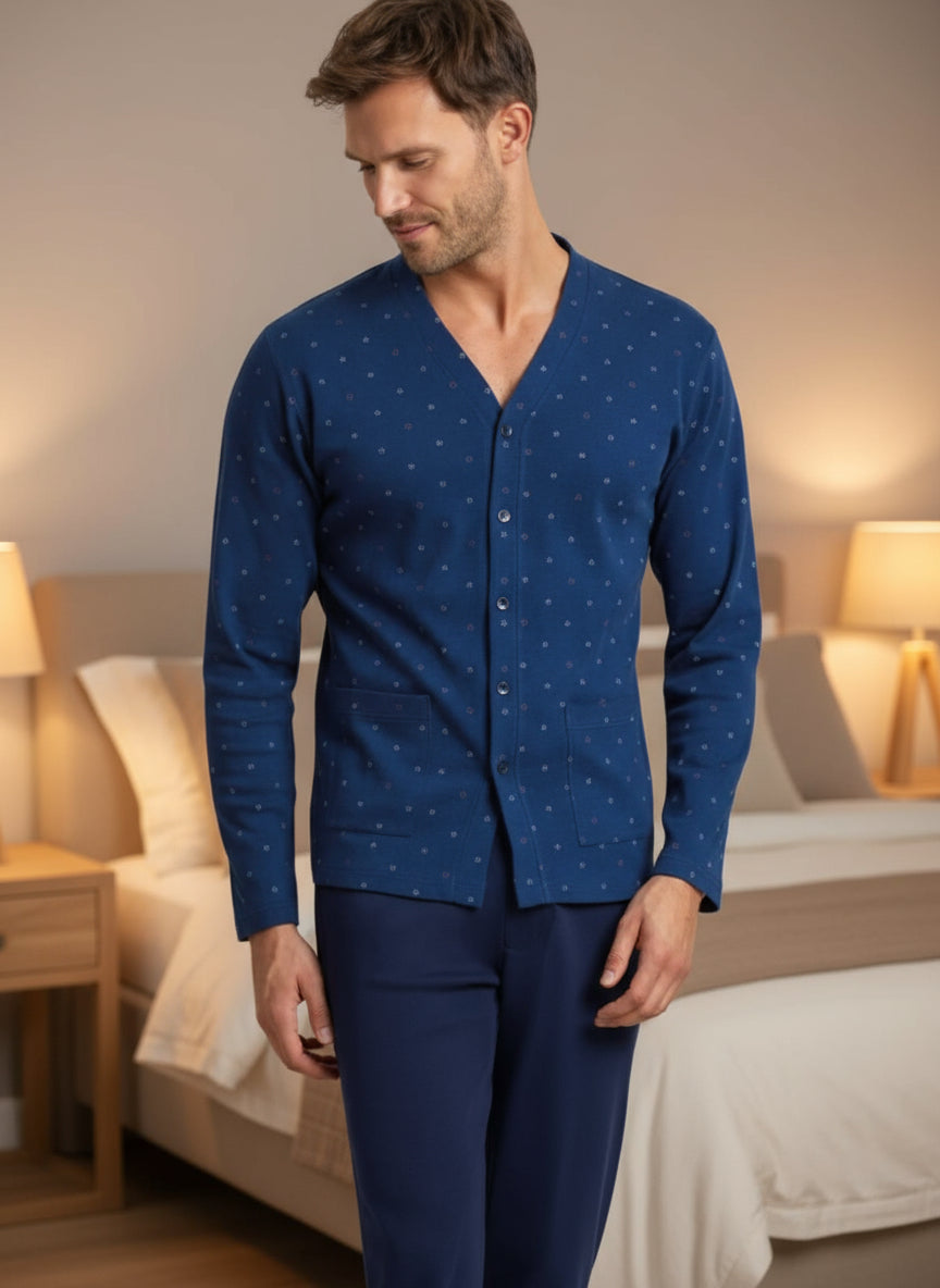 Pigiama Uomo Calibrato in cotone Interlock IL GRANCHIO