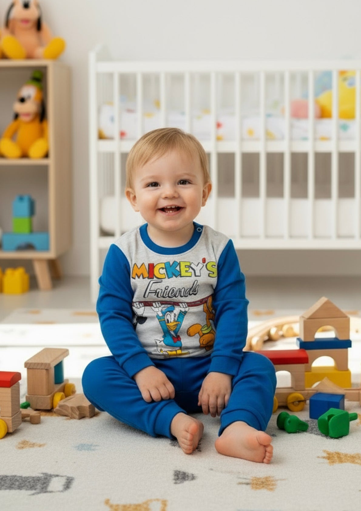 Pigiama Neonato in cotone interlock DISNEY Baby - Taglia 18 mesi