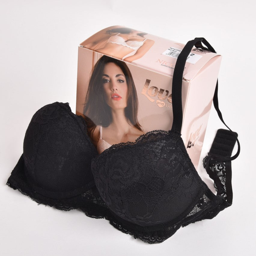 Reggiseno Super Push-Up Nicole Coppa B - LOVE&BRA