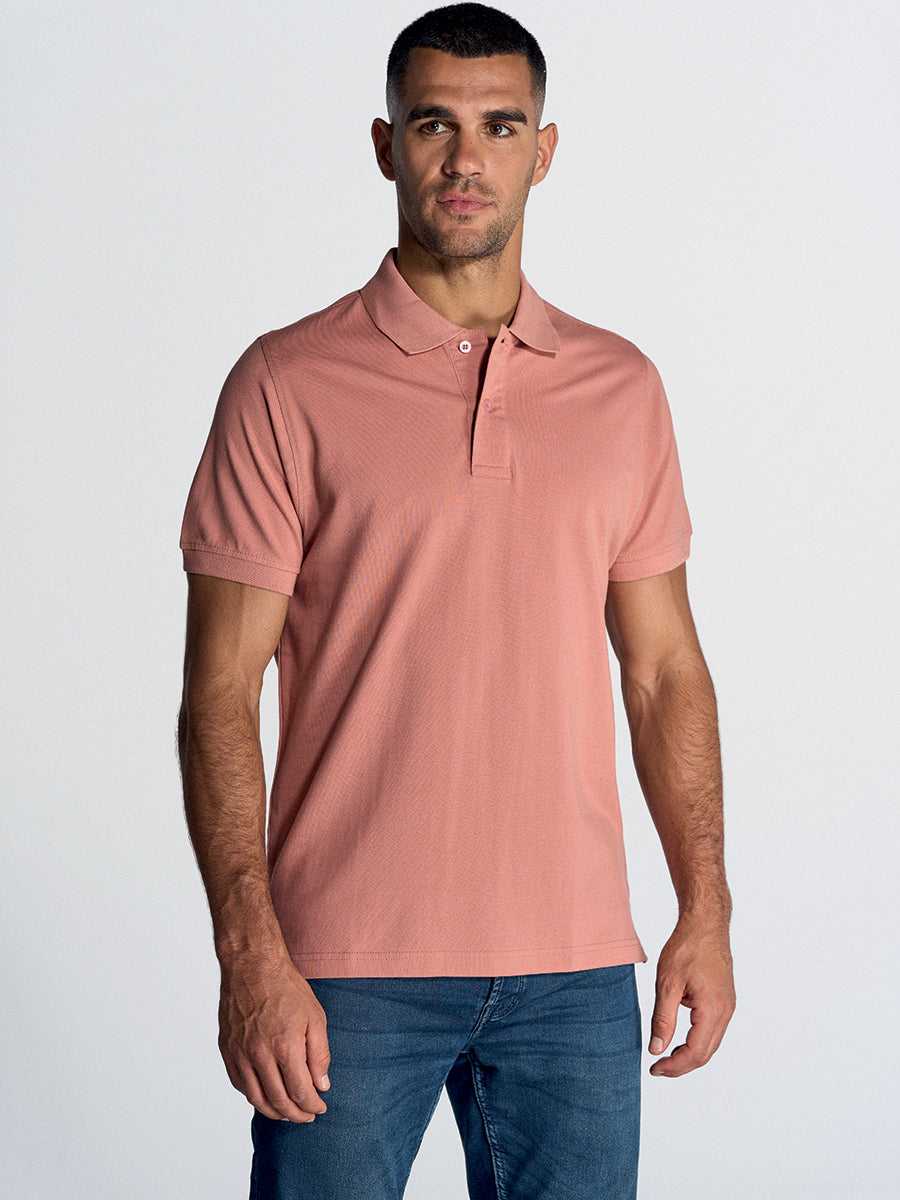 Polo Uomo manica corta regular piqué JHK