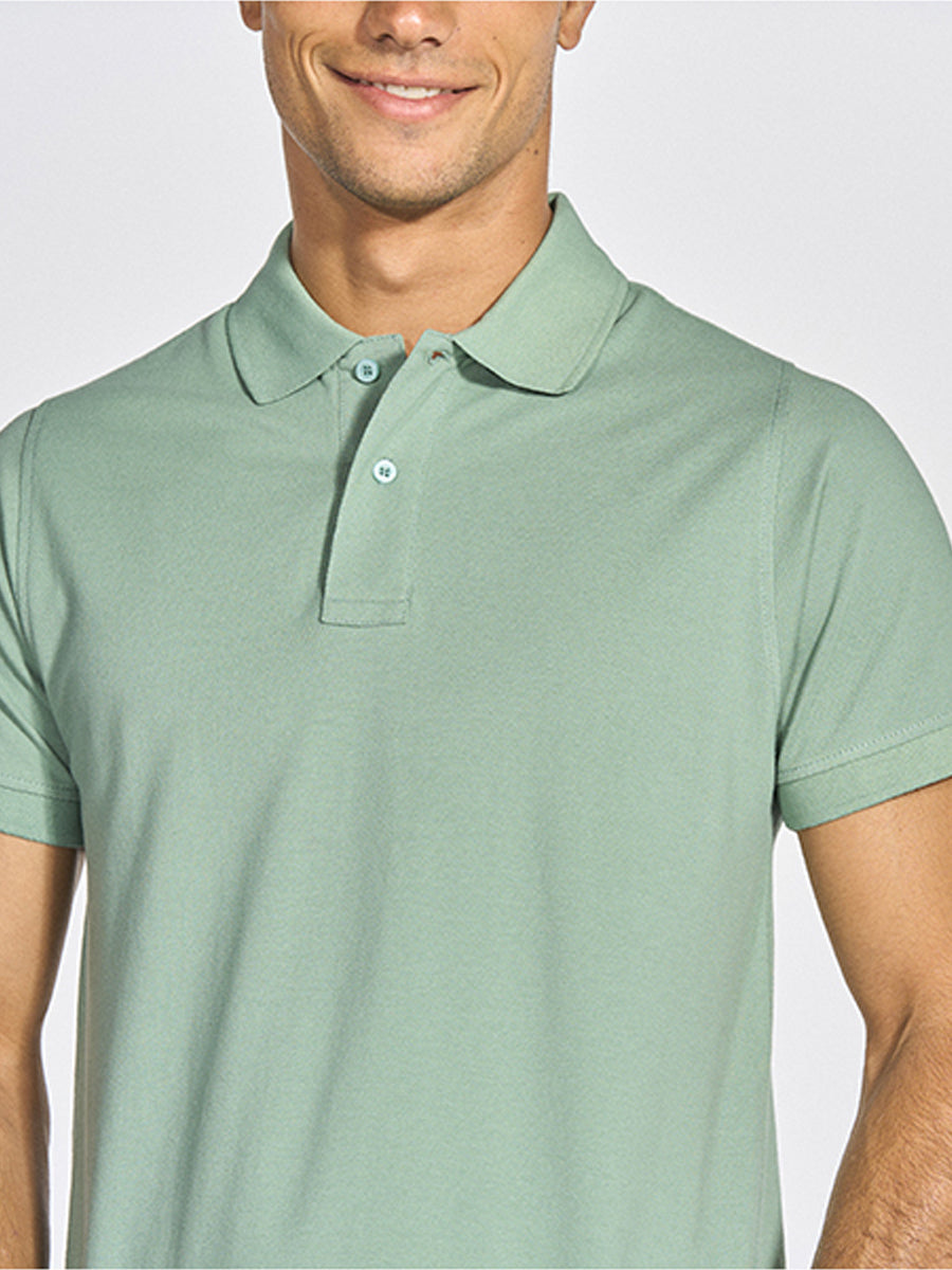 Polo Uomo manica corta regular piqué JHK