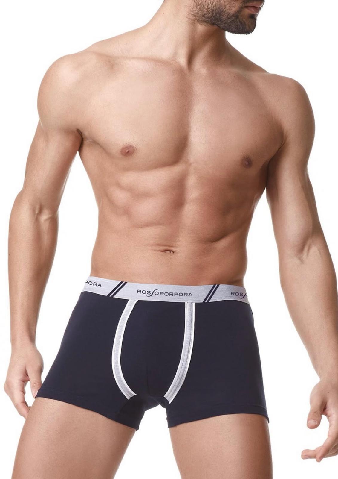 Tripack boxer con elastico stampato fantasie varie a righe ROSSOPORPORA