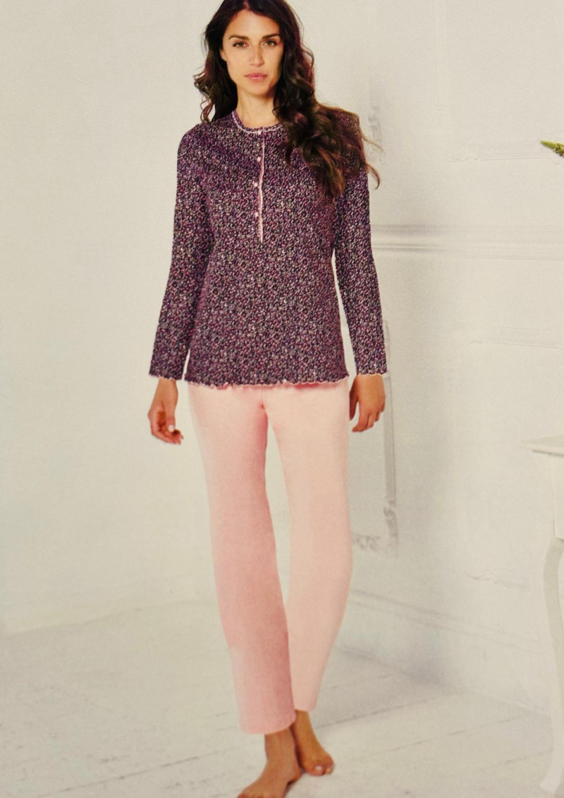 Pigiama donna manica lunga jersey LINCLALOR