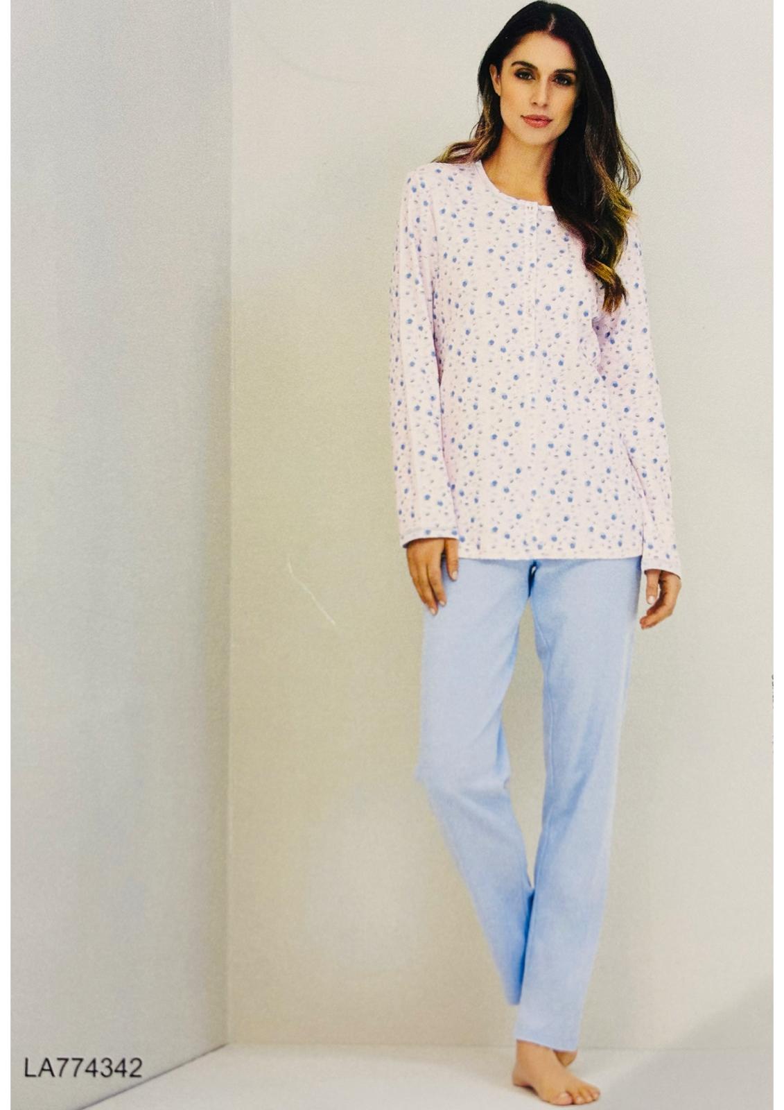 Pigiama donna manica lunga jersey IMMAGINI BY LINCLALOR