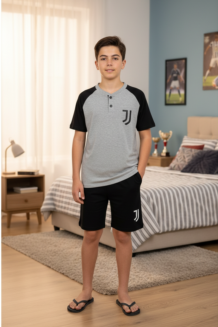 Pigiama Ragazzo Mezza Manica e pantalone corto JUVENTUS