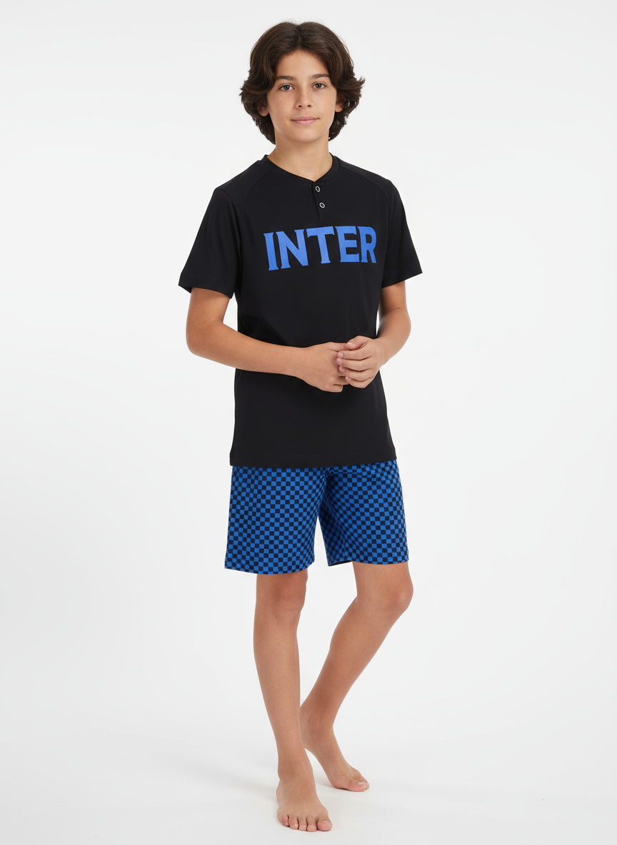 Pigiama Uomo Mezza Manica INTER