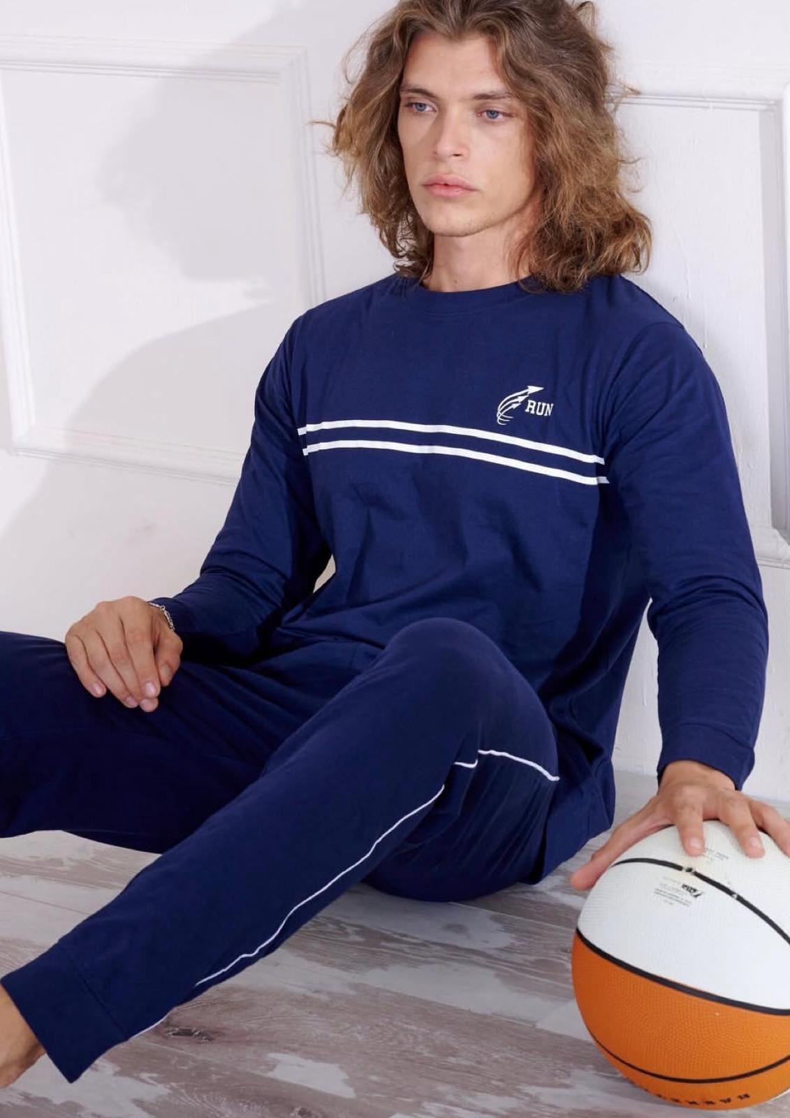 Pigiama Uomo manica lunga jersey ORONERO