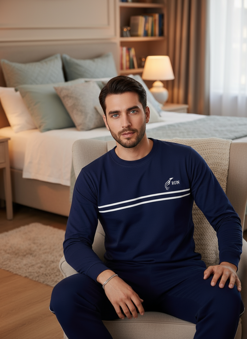 Pigiama Uomo manica lunga jersey ORONERO