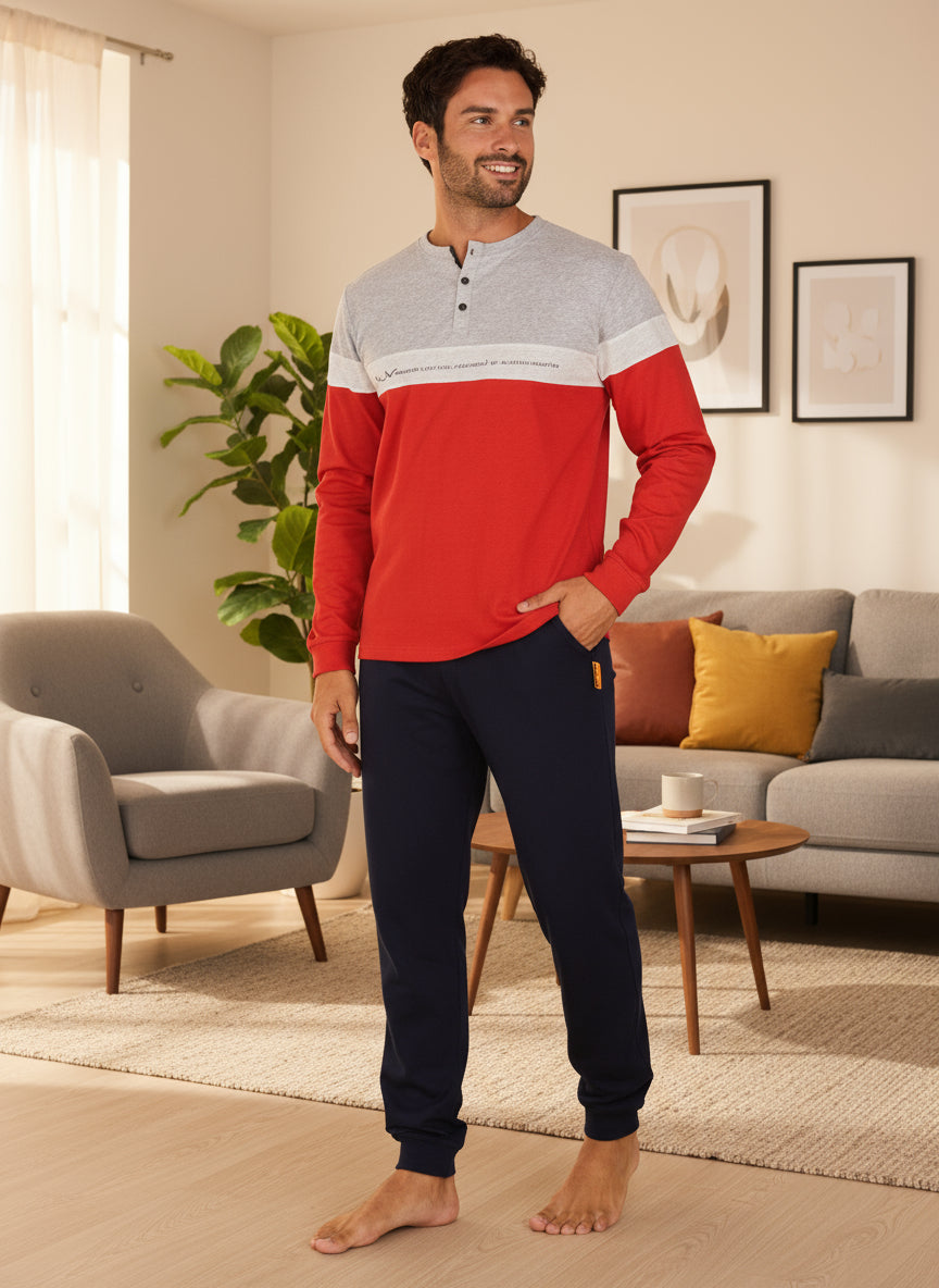 Pigiama Uomo manica lunga ALV by ALVIERO MARTINI