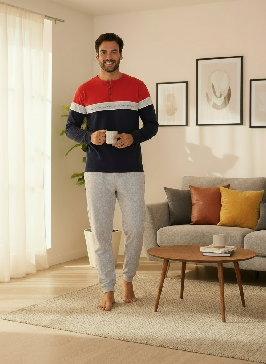 Pigiama Uomo manica lunga ALV by ALVIERO MARTINI