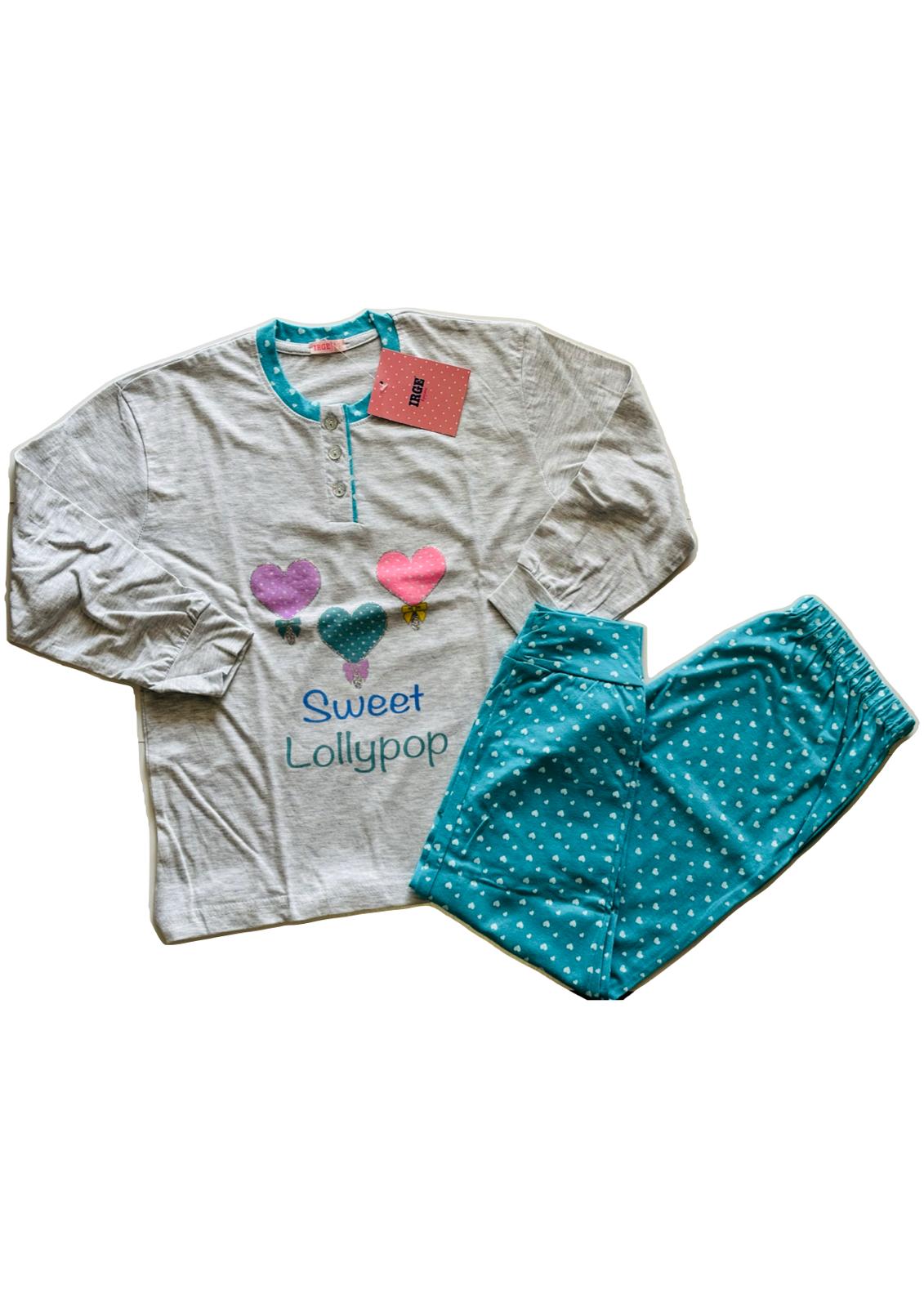 Pigiama Bambina manica lunga Cotone jersey IRGE