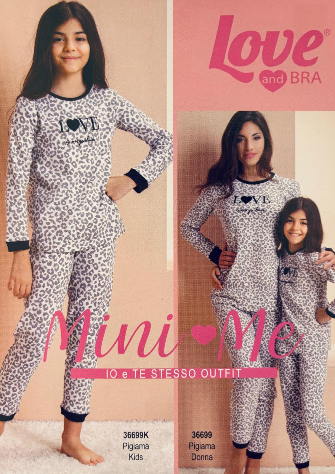 Pigiama Bambina manica lunga LOVE&BRA