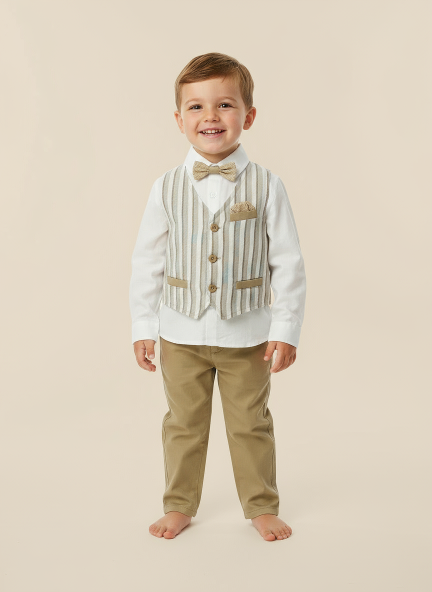 Completo Bambino 3 pezzi con papillon LAST STAR