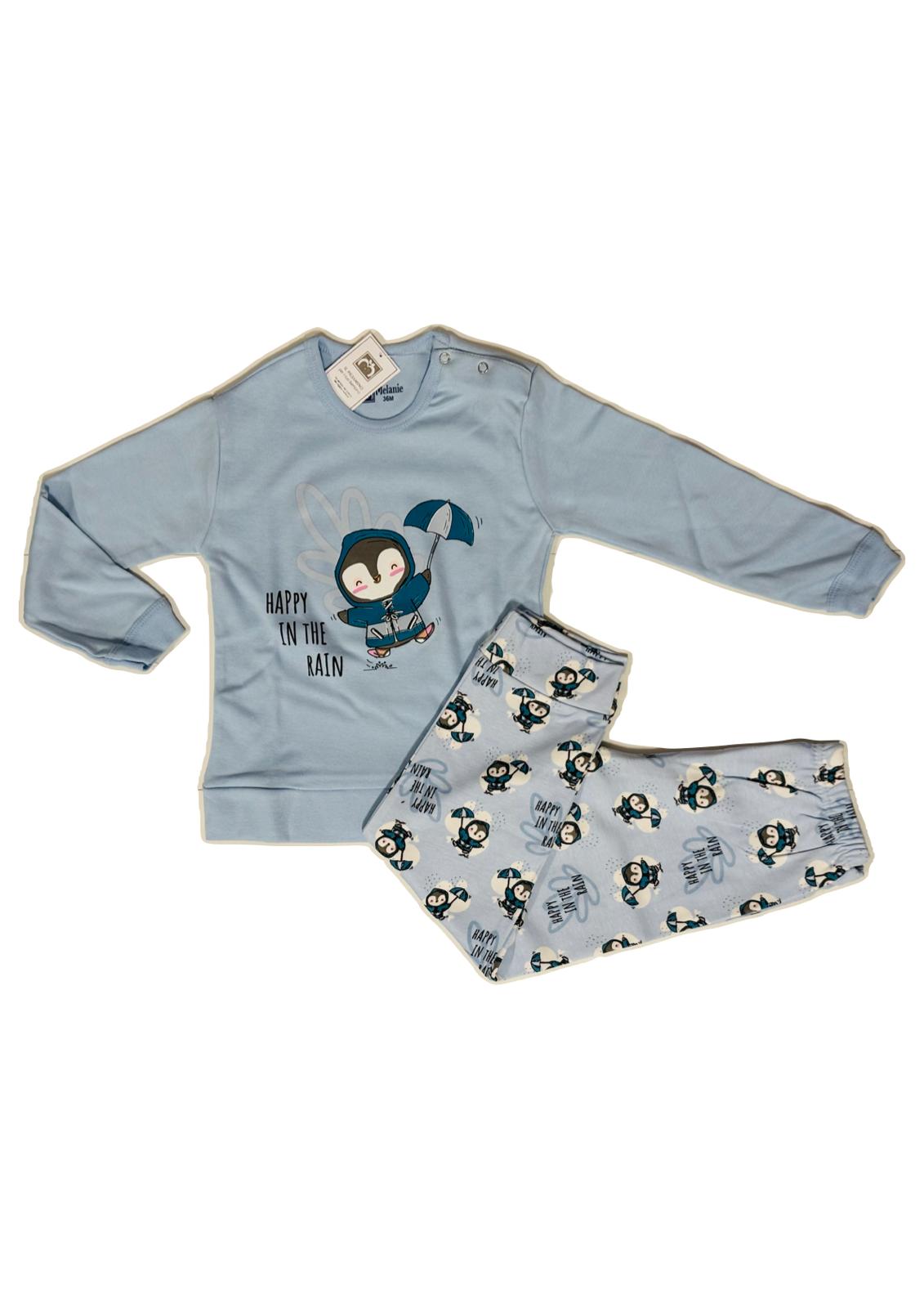 Pigiama Bambino manica lunga Cotone Interlock MELANIE