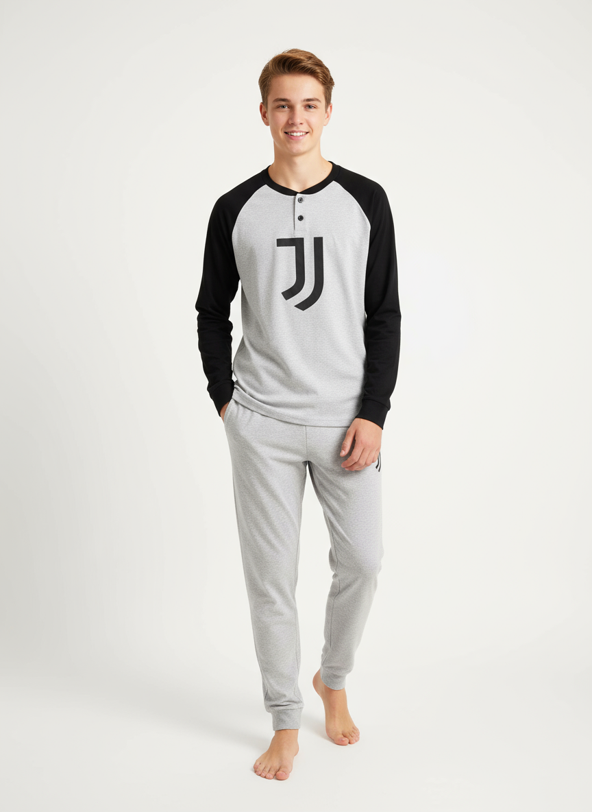 Pigiama Ragazzo in cotone interlock JUVENTUS