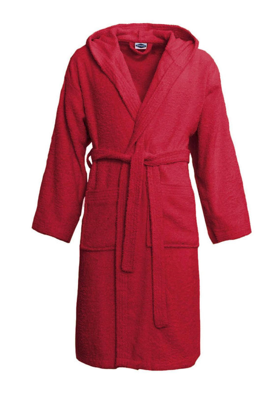 Accappatoio adulto unisex in spugna 100% cotone POMPEA