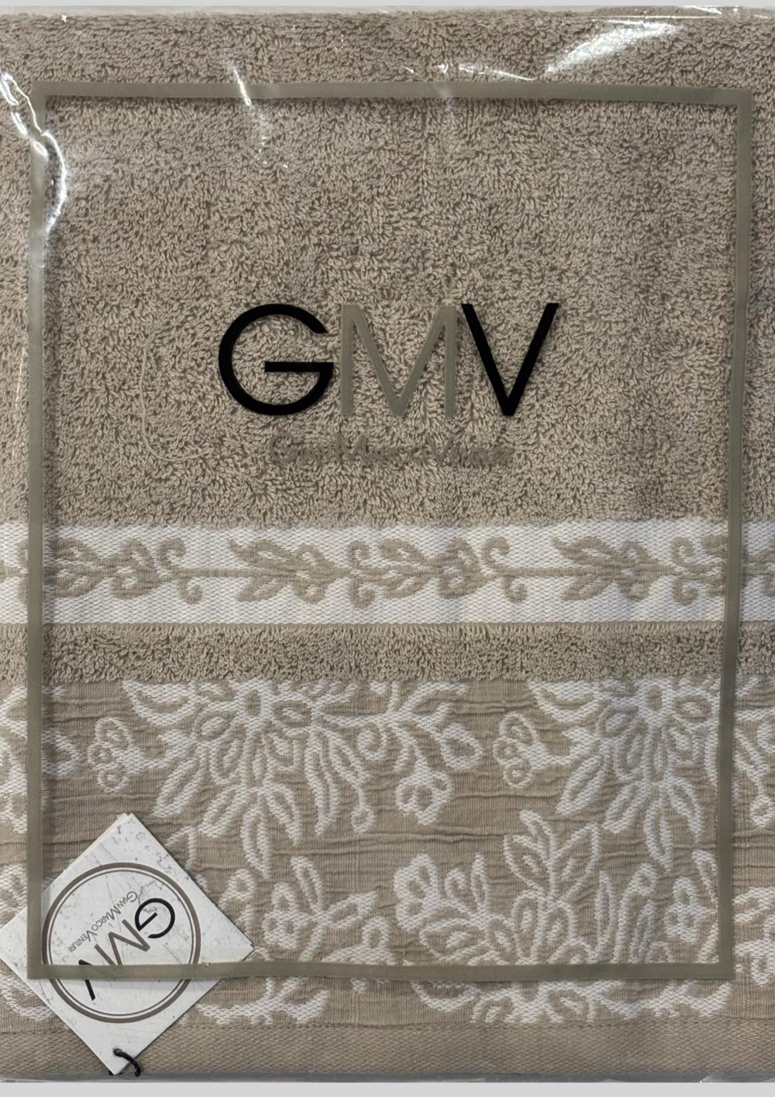 Coppia di asciugamani 1+1 Cotone Jacquard GMV