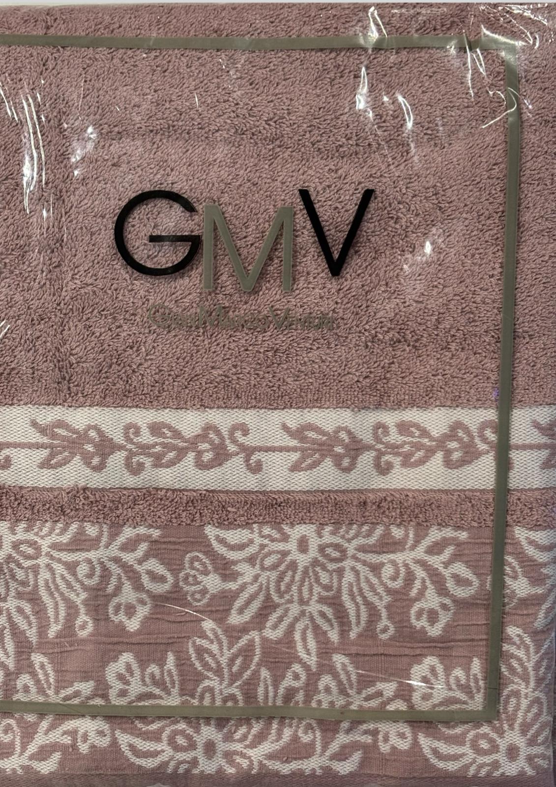 Coppia di asciugamani 1+1 Cotone Jacquard GMV