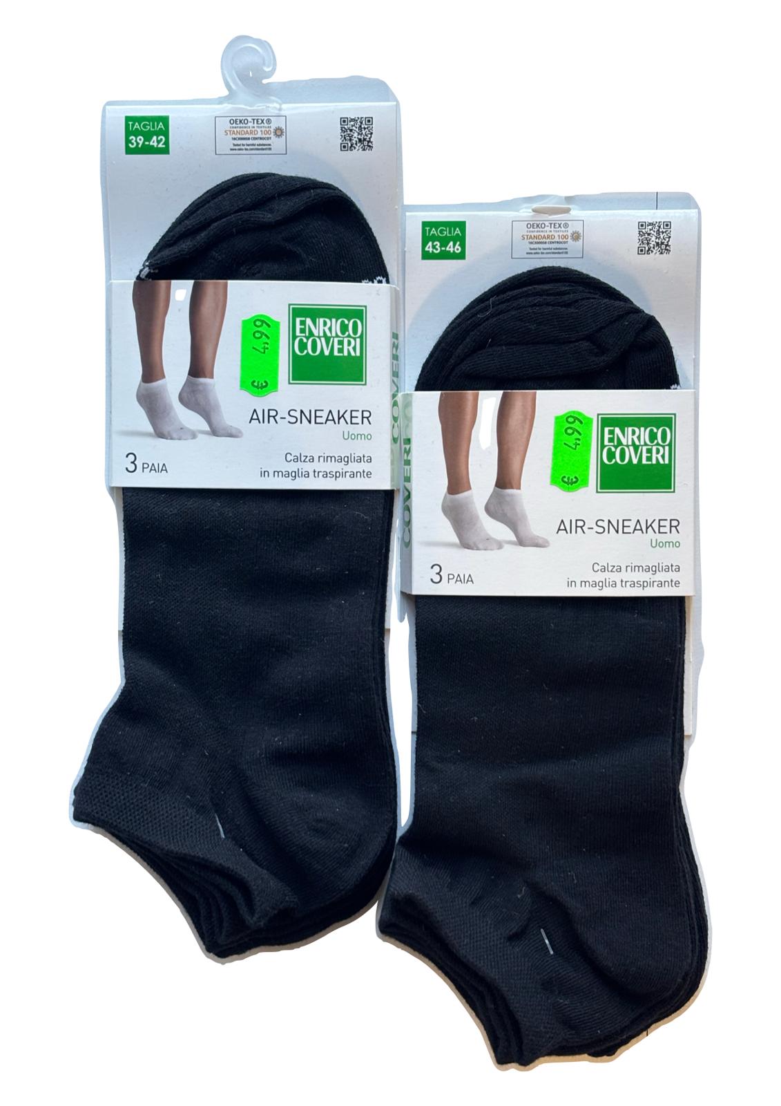 Tripack Air-Sneaker Uomo Traspirante ENRICO COVERI