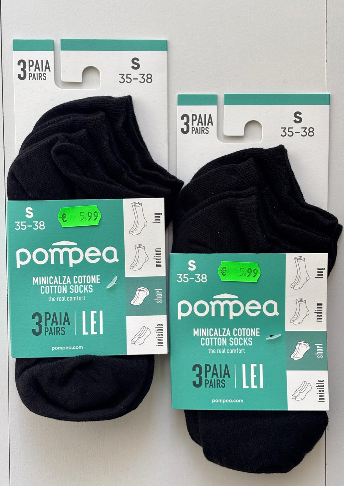 Tripack Minicalza Donna POMPEA